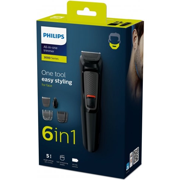 Philips Multigroom Series 3000 6-in-1 MG3710 (Black) - Image 2