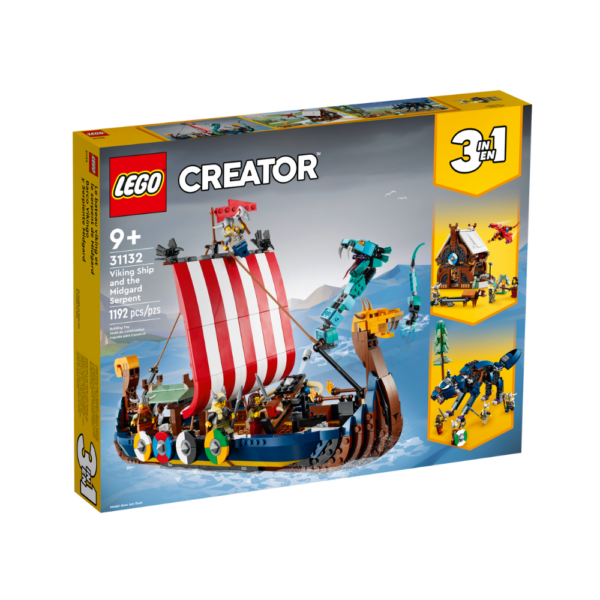 LEGO Creator Viking Ship and the Midgard Serpent 31132 - Nastars