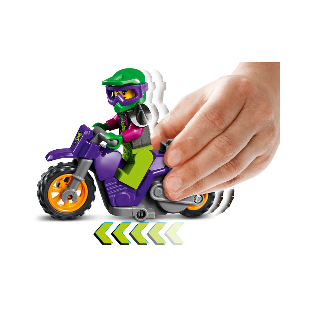 LEGO City Wheelie Stunt Bike 60296 - Image 2