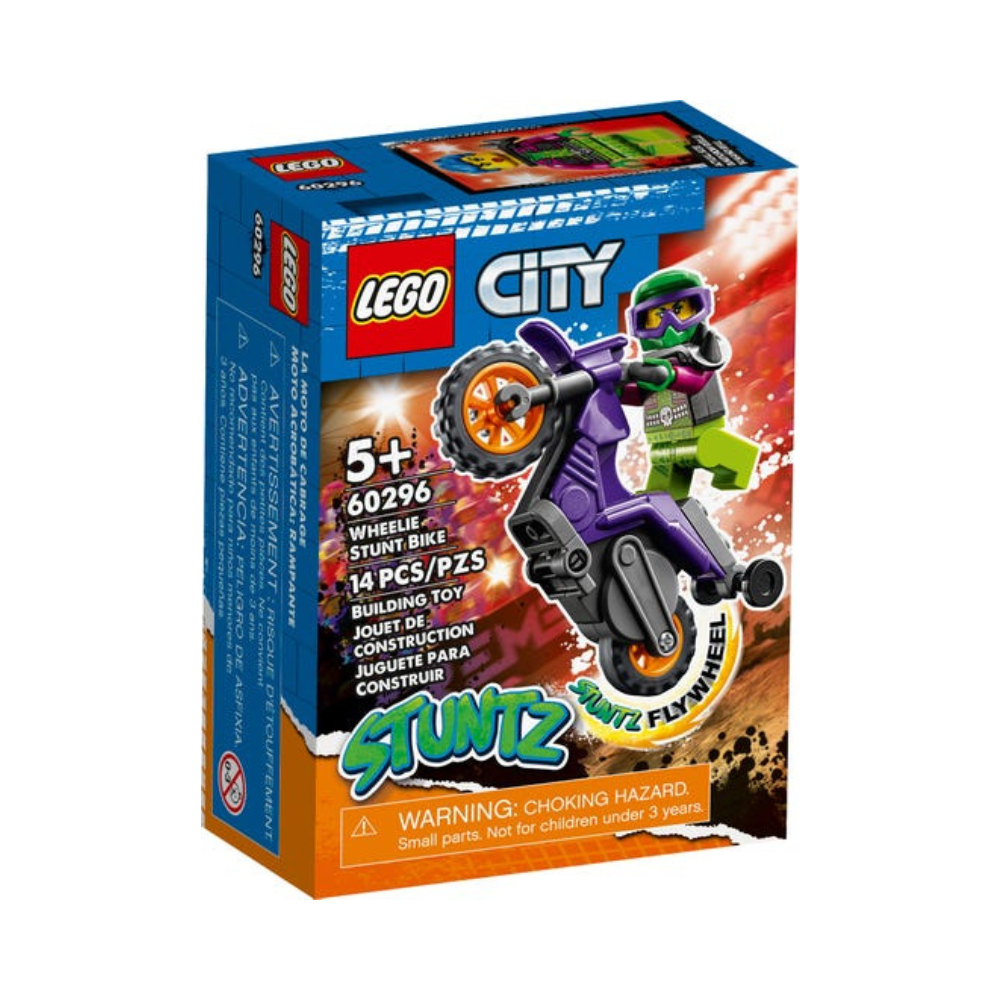 LEGO City Wheelie Stunt Bike 60296 - Image 3