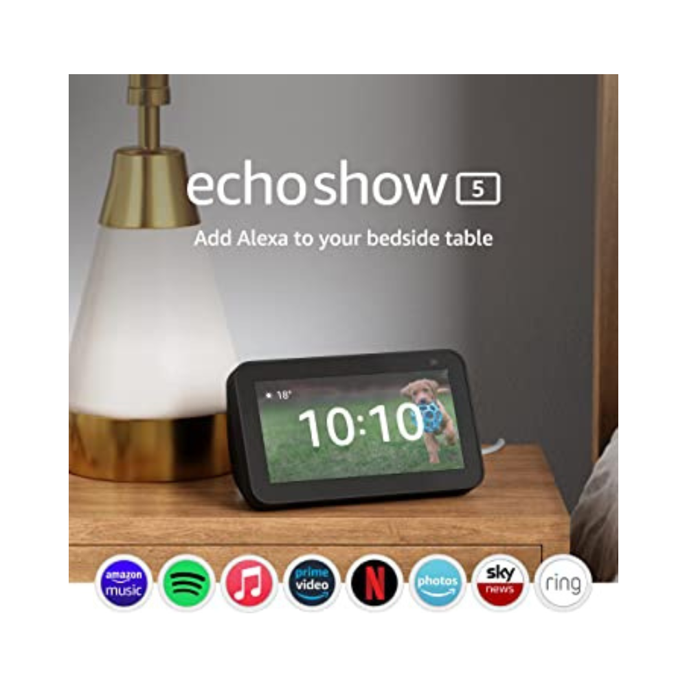 Amazon Echo Show 5 (Black) - Image 2