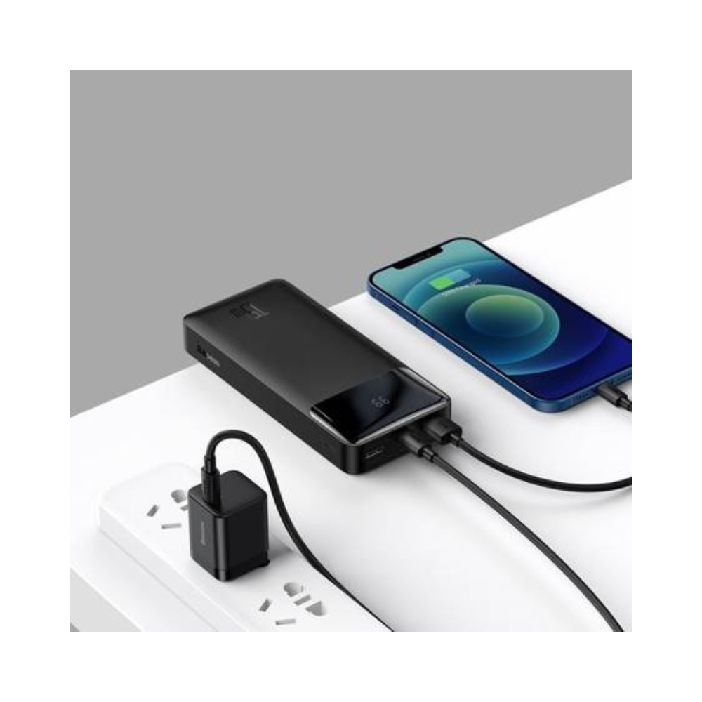 Baseus Bipow 20000mAh Digital Display Power Bank 20W PPBD20K-X - Image 3
