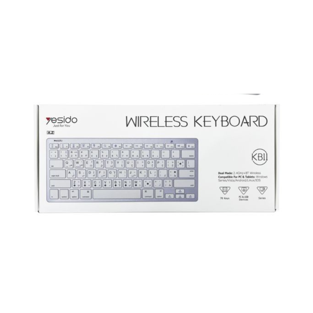 Yesido KB11 Portable Wireless Keyboard - Image 3