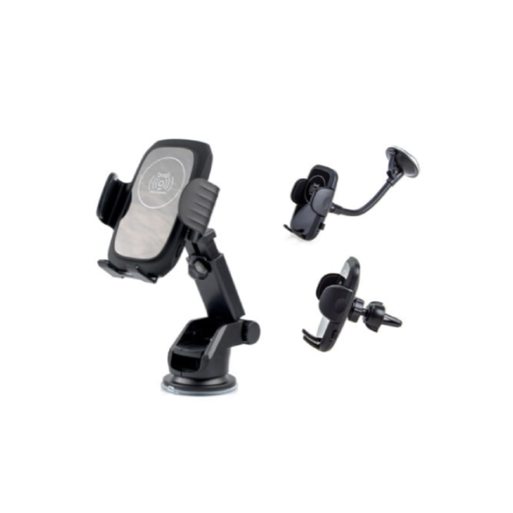 Budi CM531B Phone Holder with Wireless Charging