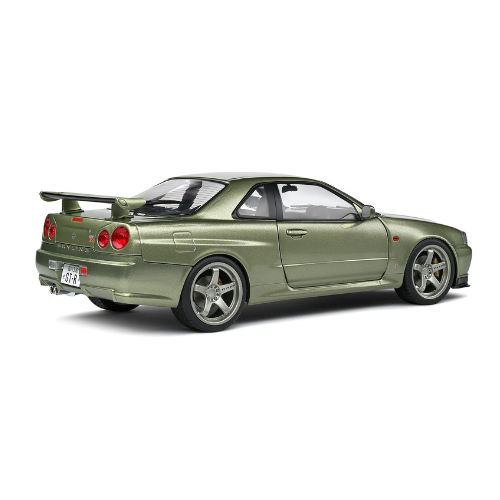 Solido 1:18 Nissan GT-R (R34) Green Metallic 1999