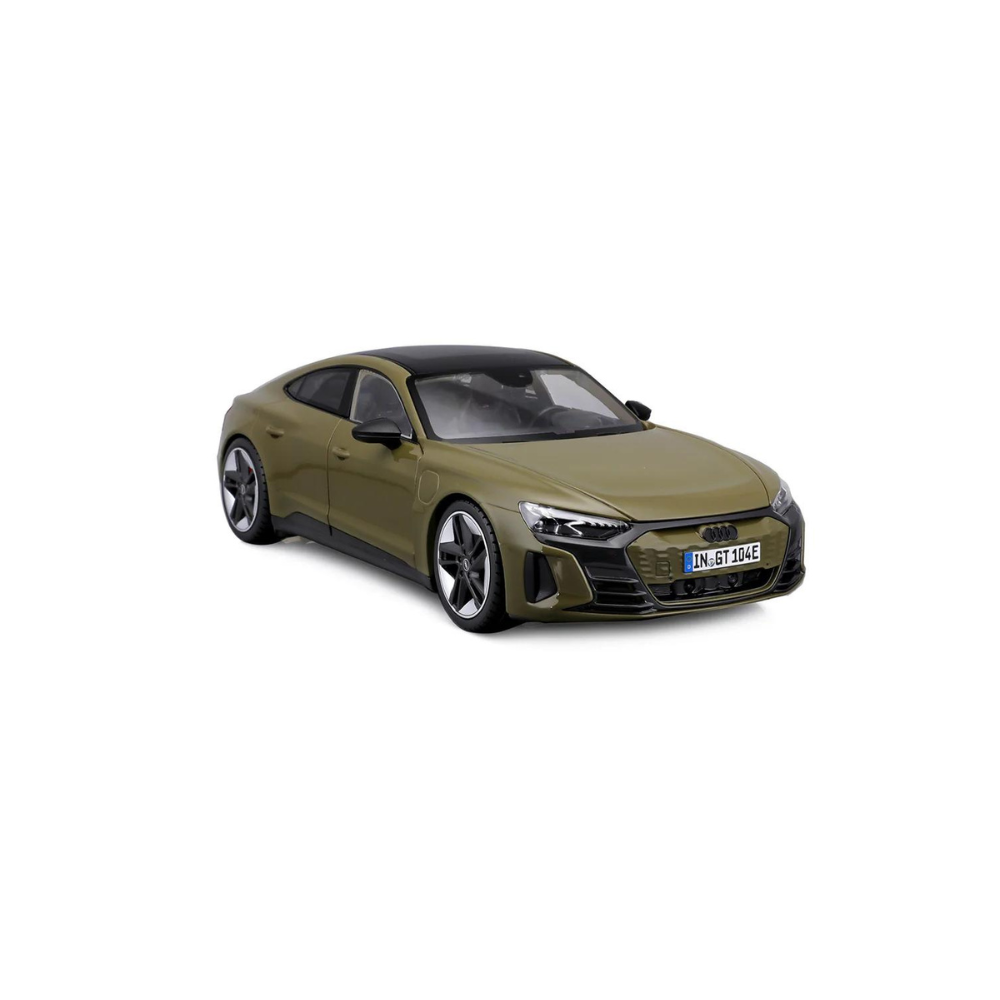 Bburago 1:18 2022 Audi RS E-Tron GT (Tactical Green) - Image 3