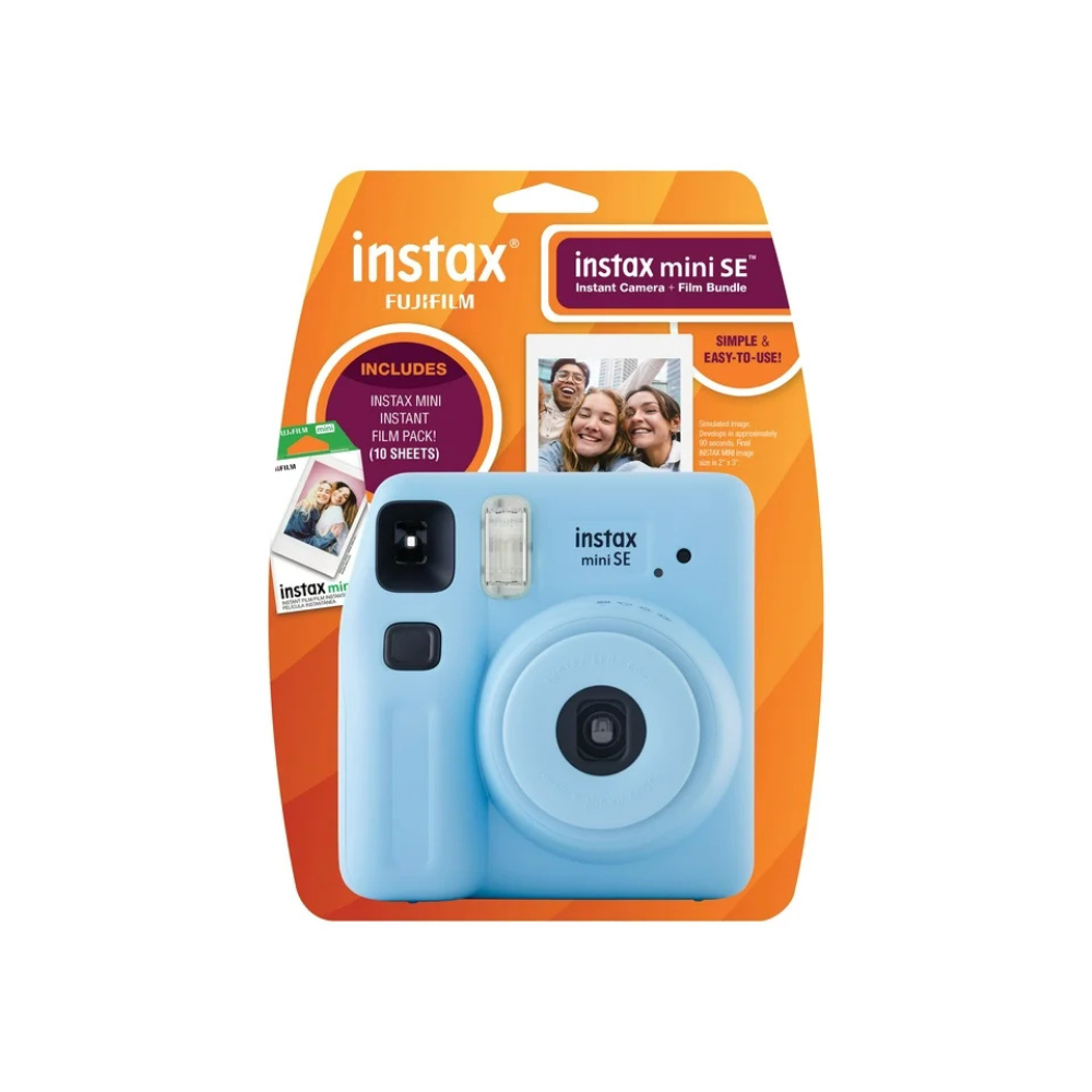 Fujifilm Instax Mini SE Instant Camera Blue