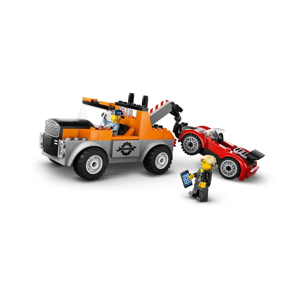 Lego City Tow Truck and Sports Car Repair 60435