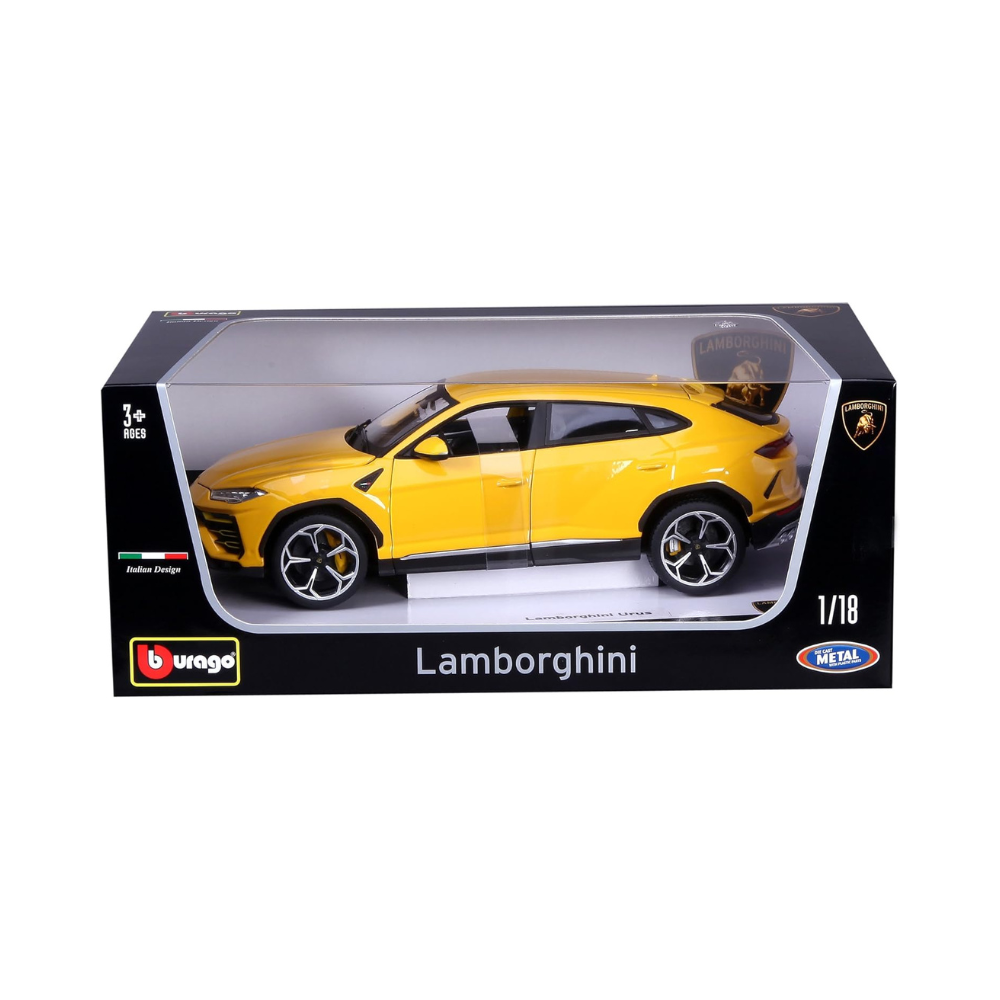 Bburago 1:18 Lamborghini Urus (Yellow) 1811042Y - Image 5
