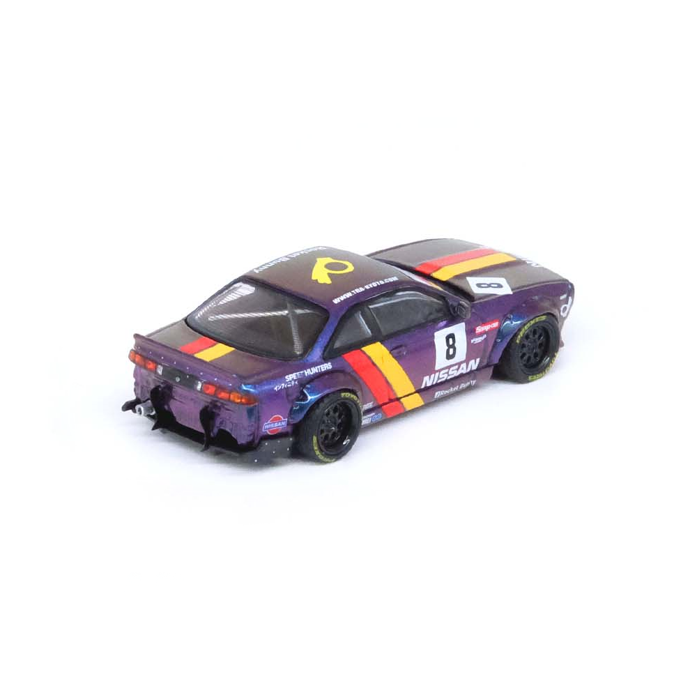 INNO64 Nissan Silvia (S14) Boss "Rocket Bunny" Purple IN64-S14B-PRP - Image 2