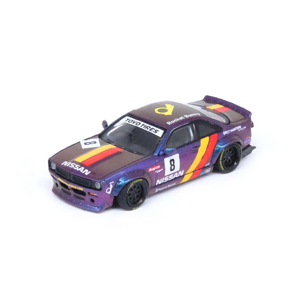 INNO64 Nissan Silvia (S14) Boss "Rocket Bunny" Purple IN64-S14B-PRP