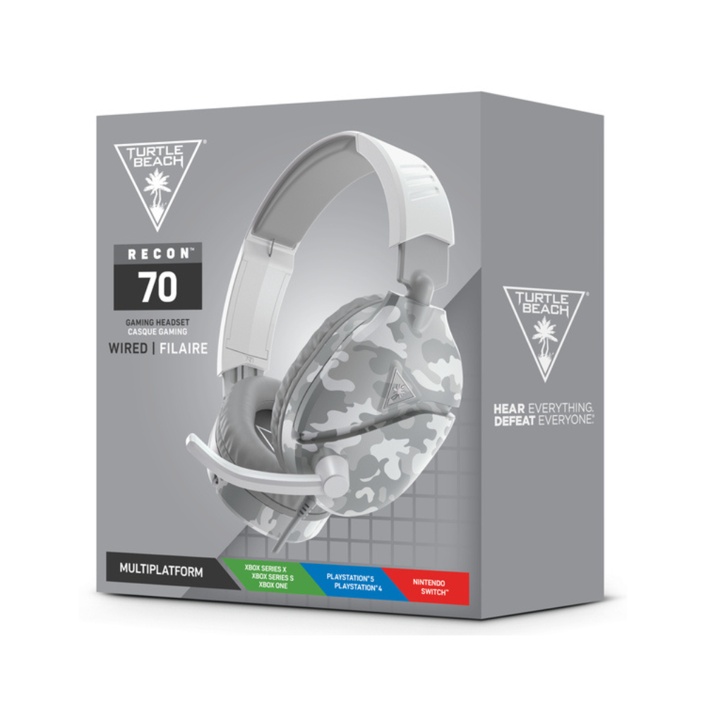 Turtle Beach Recon 70 Multiplatform Gaming Headset (Arctic Camo)