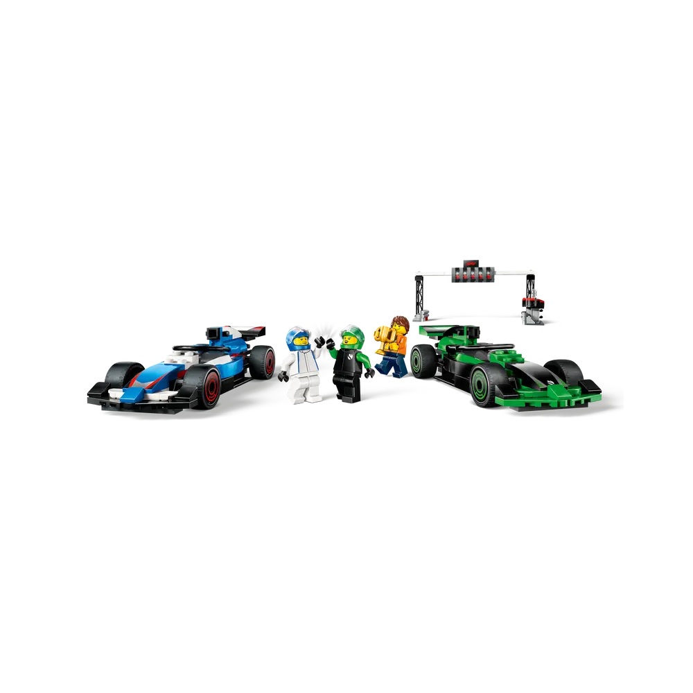 Lego City F1 Grid with VCARB & Sauber Race Cars 60474