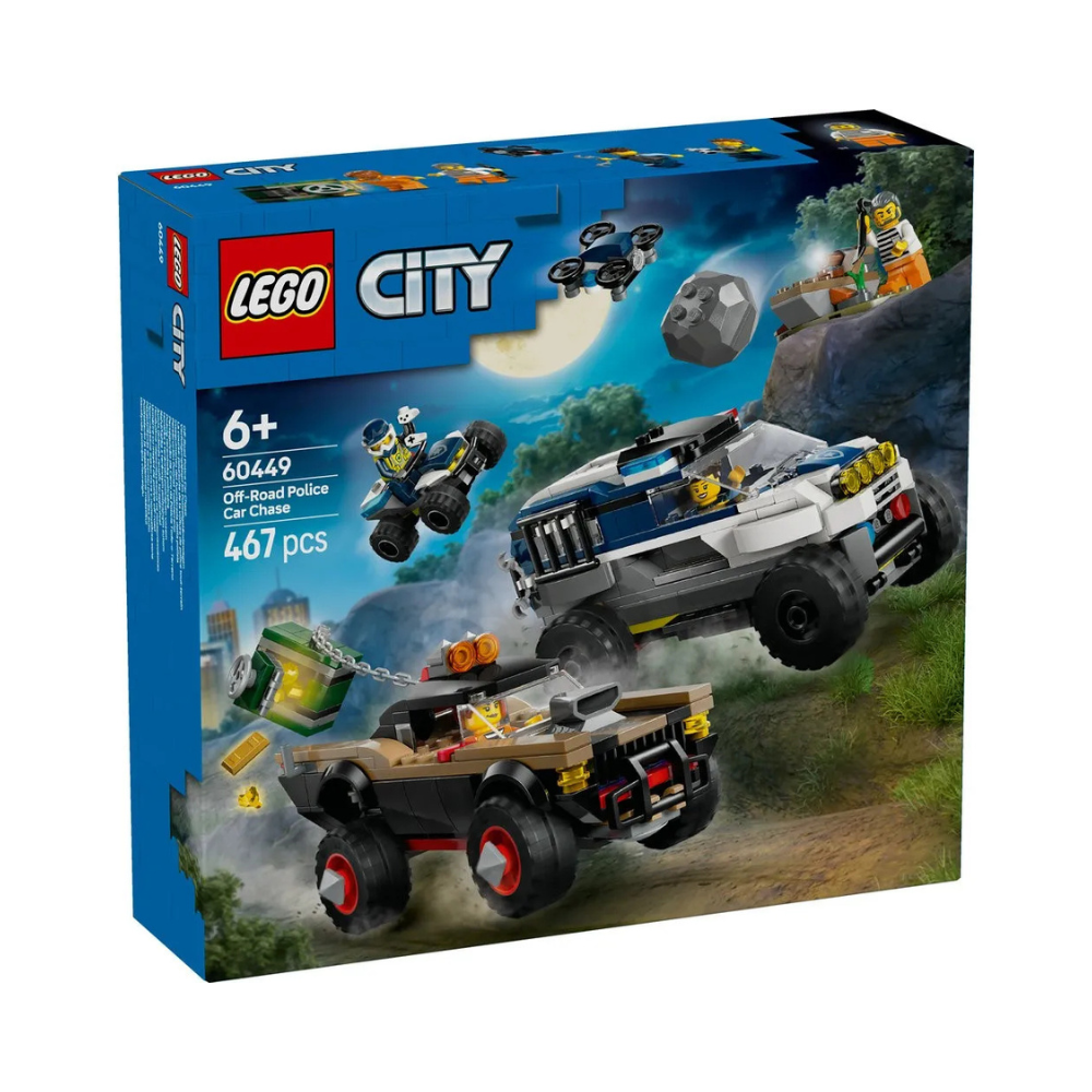 Lego City Off-Road Police Car Chase 60449
