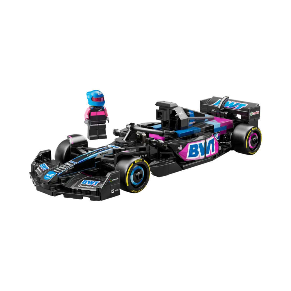 Lego Speed Champions BWT Alpine F1 Team A524 Race Car 77248 - Image 6