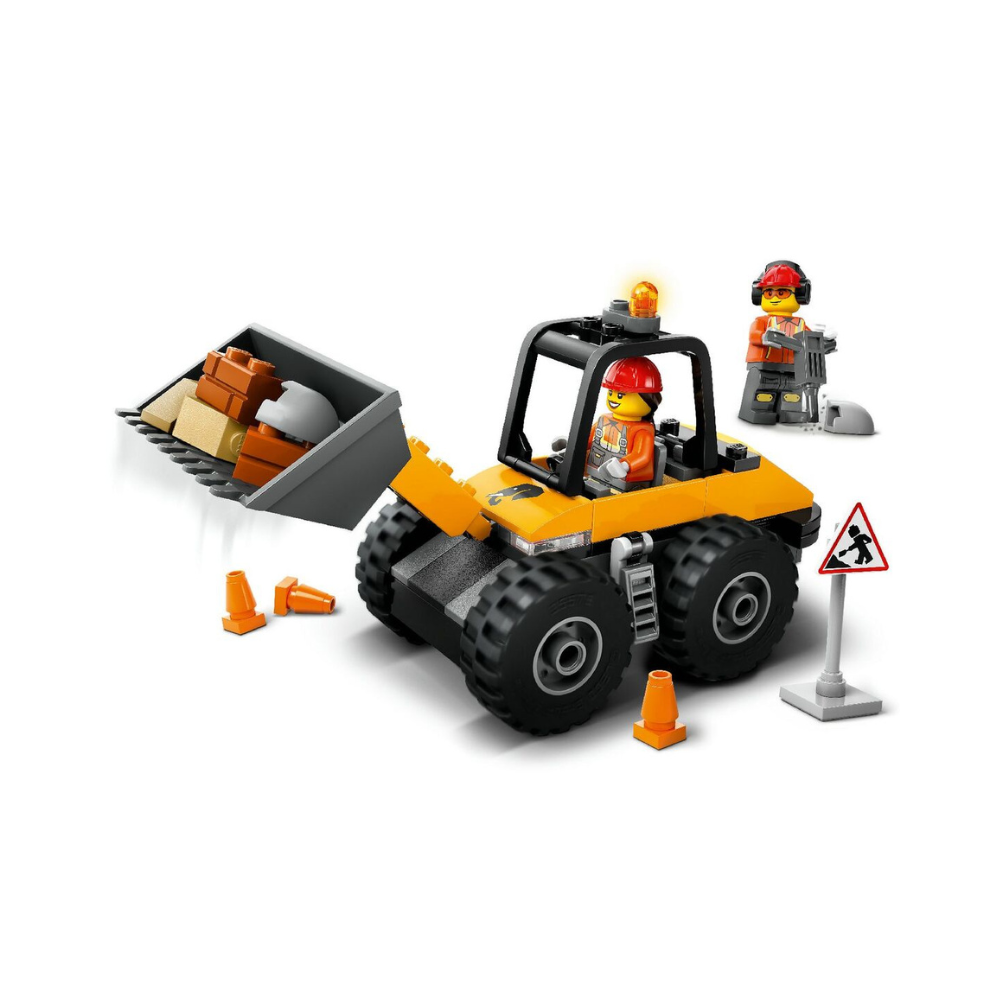 LEGO City Yellow Construction Wheel Loader 60450 - Image 2
