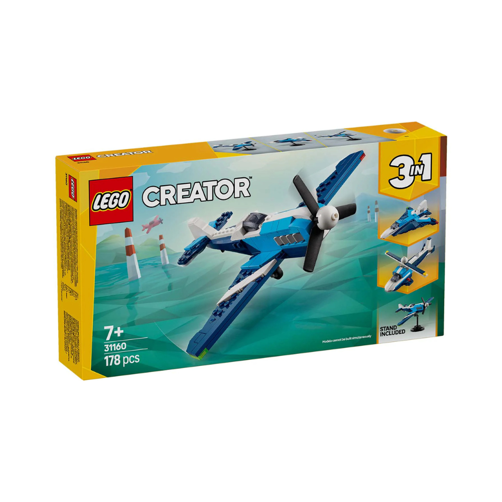 LEGO Creator 3-in-1 Aircraft: Race Plane 31160