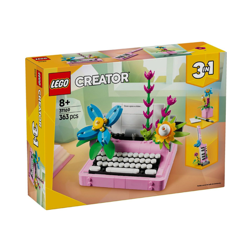 LEGO Creator 3-in-1 Typewriter with Flowers 31169