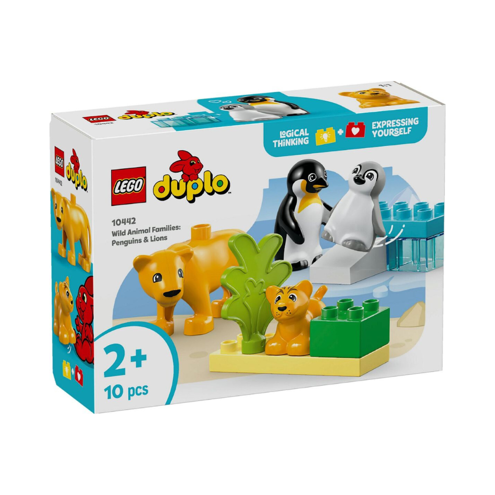 LEGO Duplo Wild Animal Families: Penguins & Lions 10442