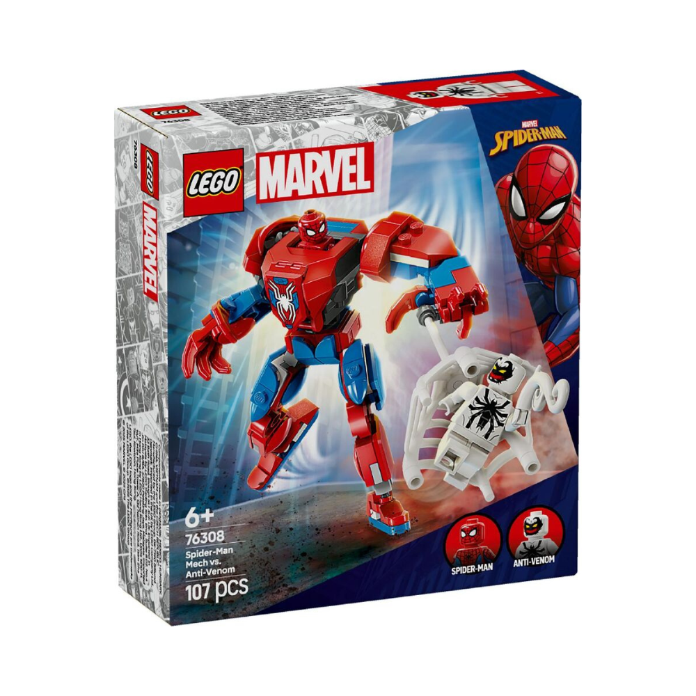 LEGO Marvel Spider-Man Mech vs. Anti-Venom 76308
