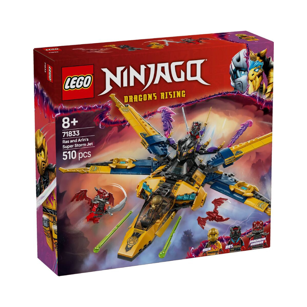 LEGO Ninjago Ras and Arin's Super Storm Jet 71833 - Image 2