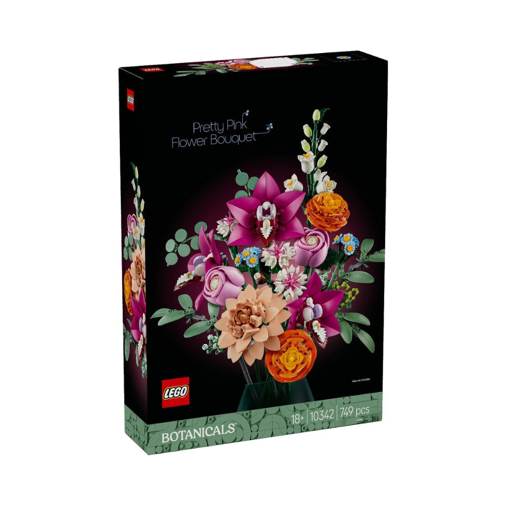 LEGO Pretty Pink Flower Bouquet 10342