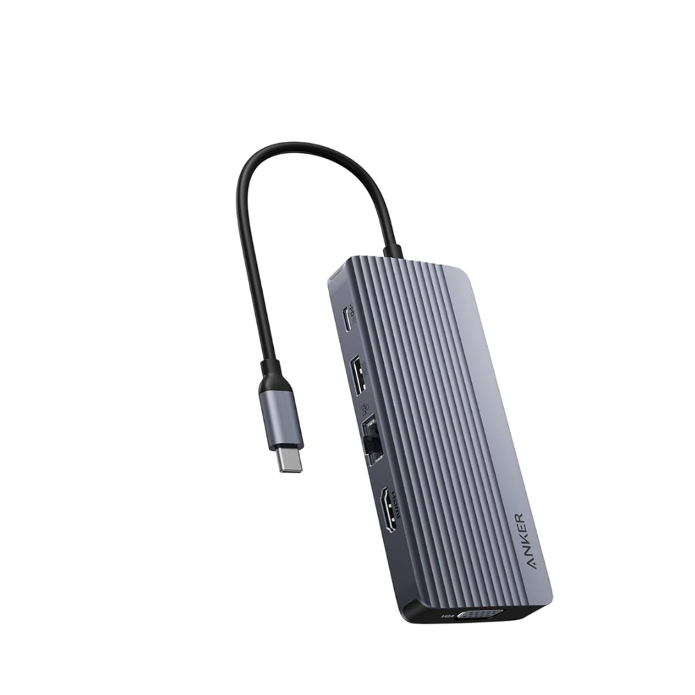 Anker 10-in-1 USB C Hub, Dual-Display USB-C Docking Station A83C2