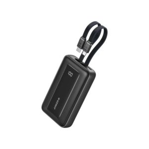 Anker Zolo Power Bank 20000mAh 30W with Built-in USB-C and Lightning Cables A1681