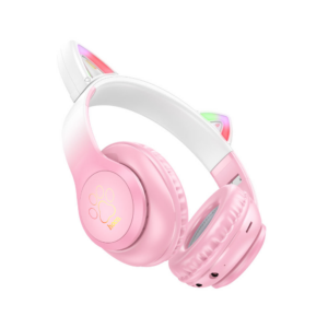 HOCO W42 Cats Ears Wireless Headphones (Cherry Blossom)