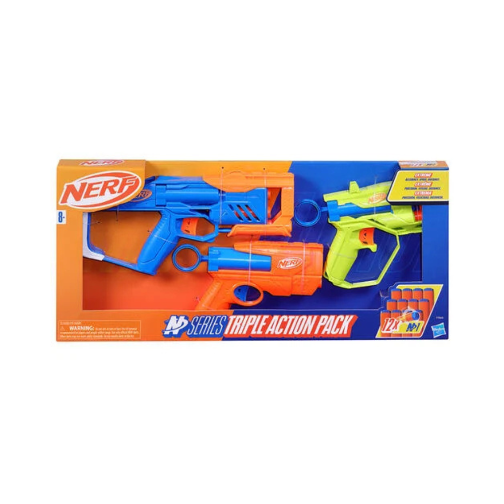 Nerf N Series Triple Action Pack