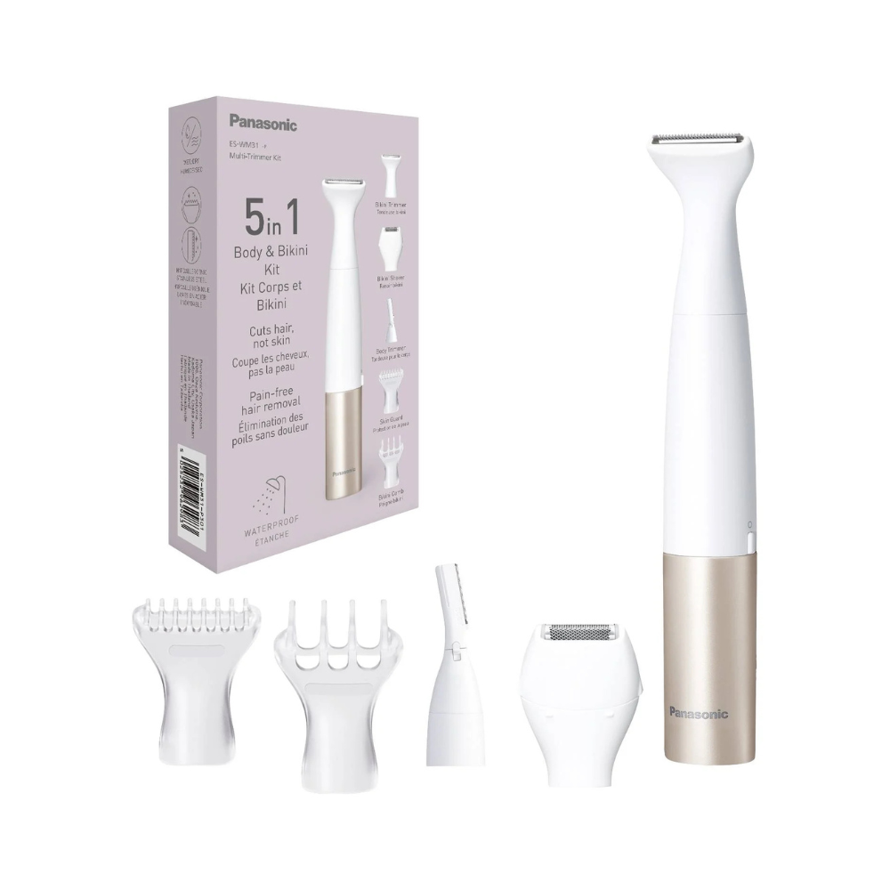 Panasonic 5-in-1 Body and Bikini Kit ES-WM31