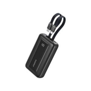 Anker Zolo Power Bank (10K, Built-In USB-C and Lightning Cable)