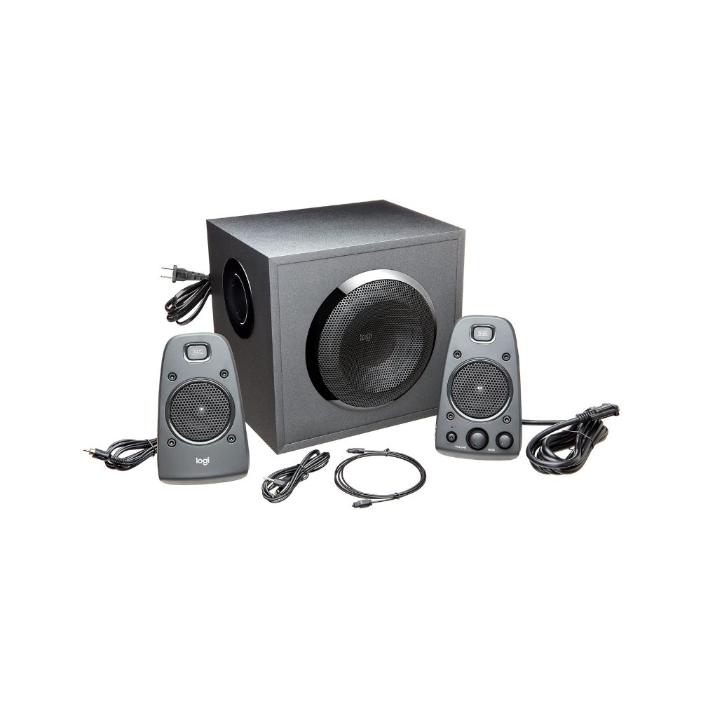 Logitech Z625 Speaker System with Subwoofer and Optical Input