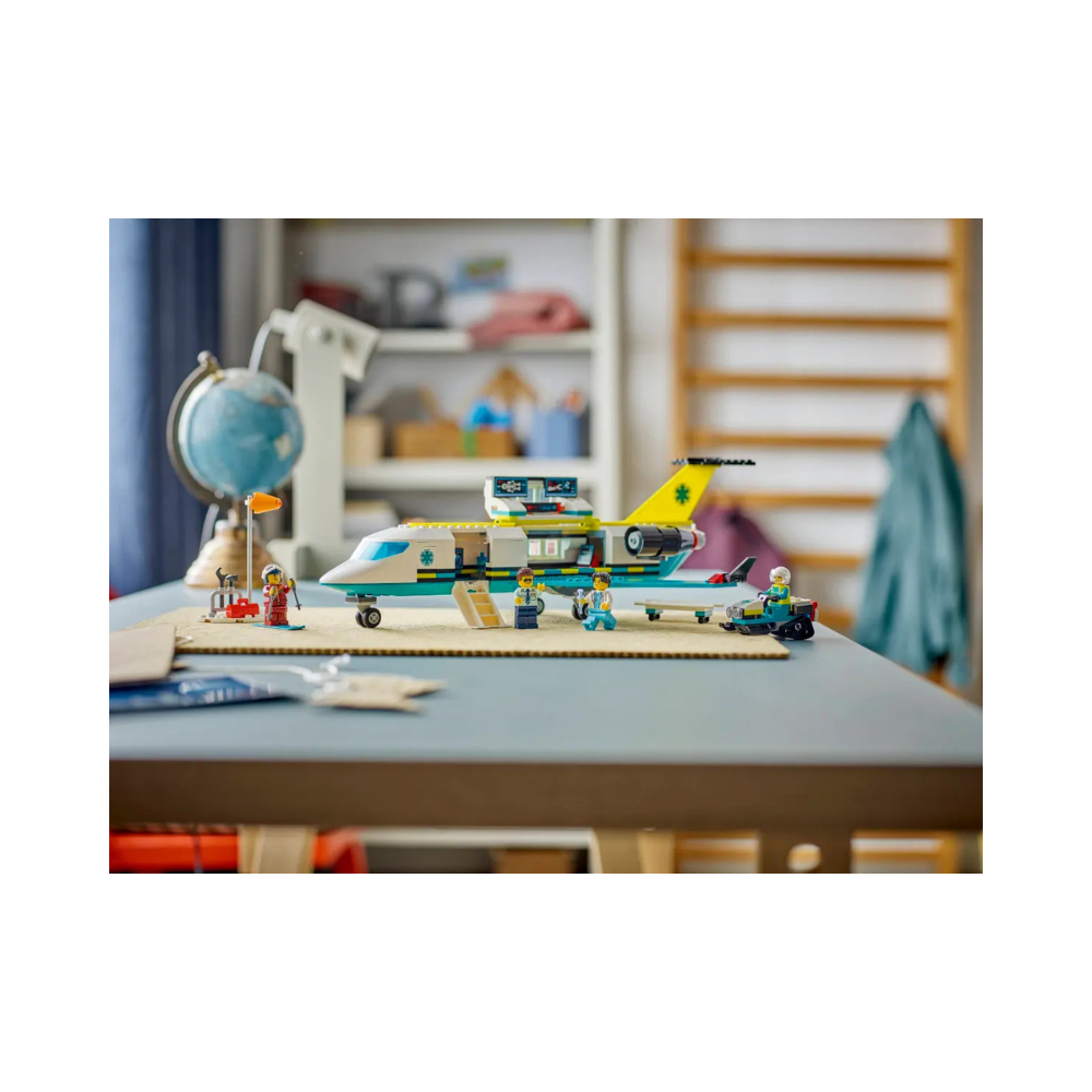 LEGO CITY Emergency Air Ambulance Airplane 60465