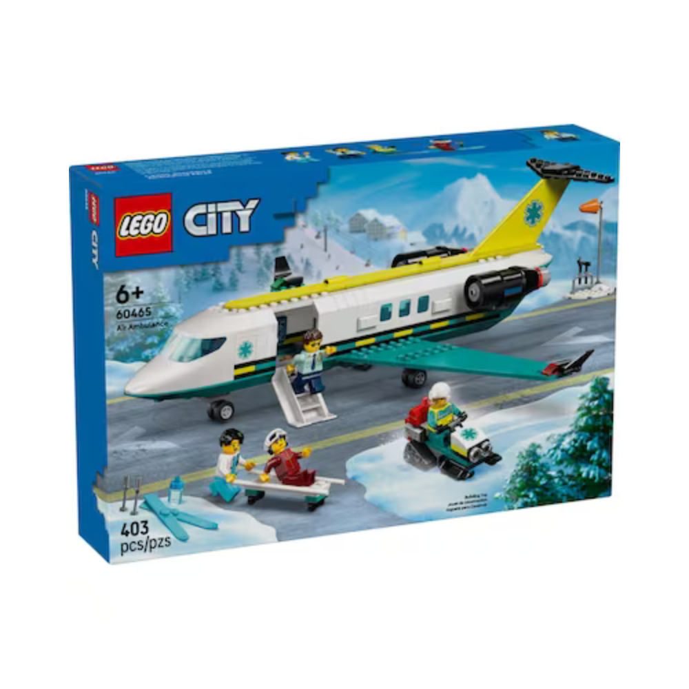 LEGO CITY Emergency Air Ambulance Airplane 60465