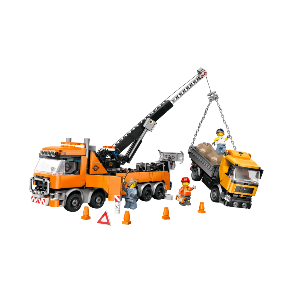 LEGO CITY Heavy-Duty Recovery Tow Truck with Crane 60467