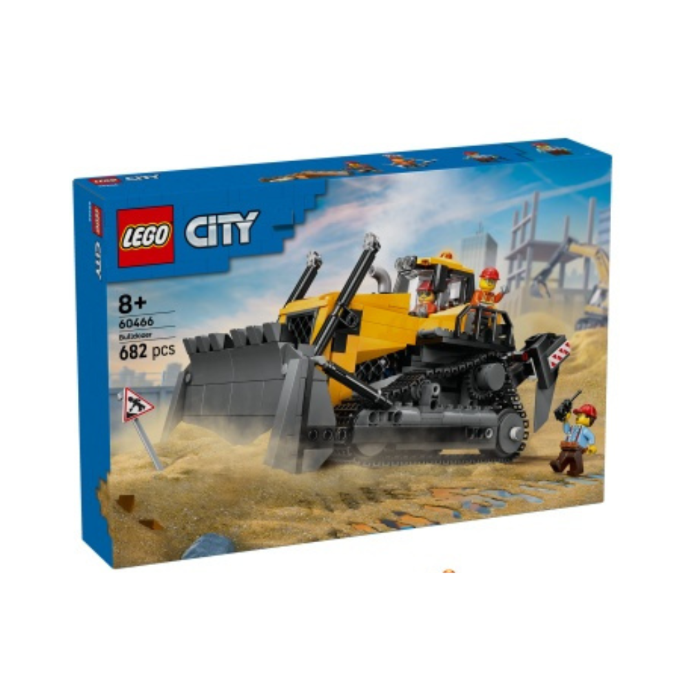 LEGO CITY Yellow Bulldozer 60466