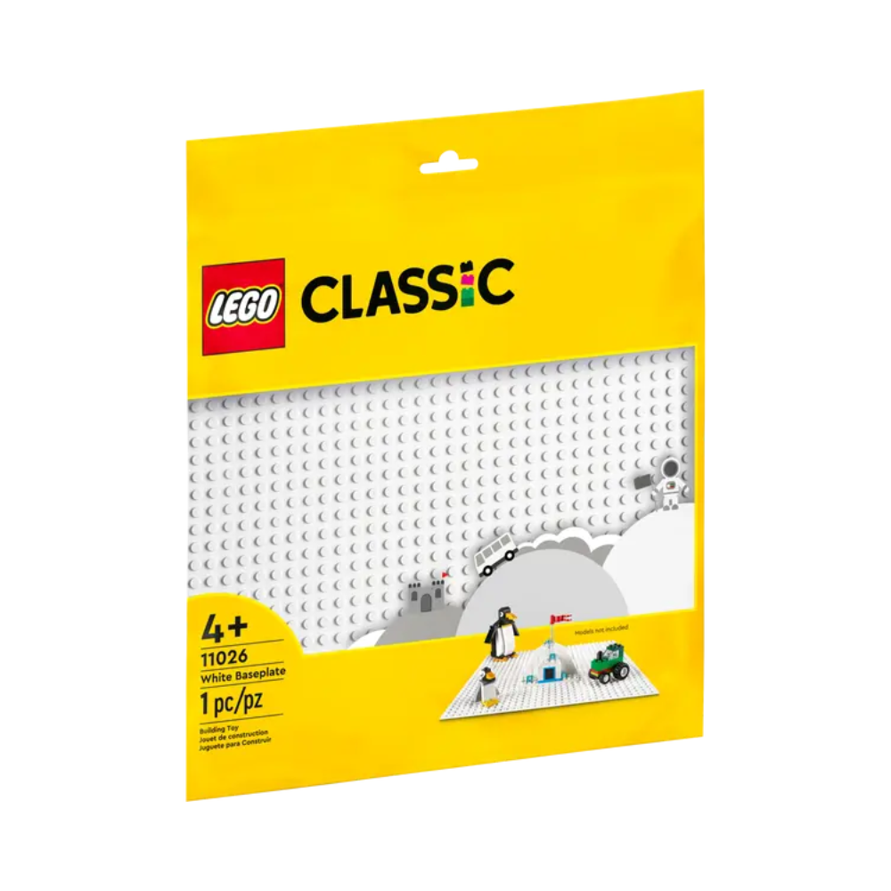 LEGO Classic White Baseplate 11026