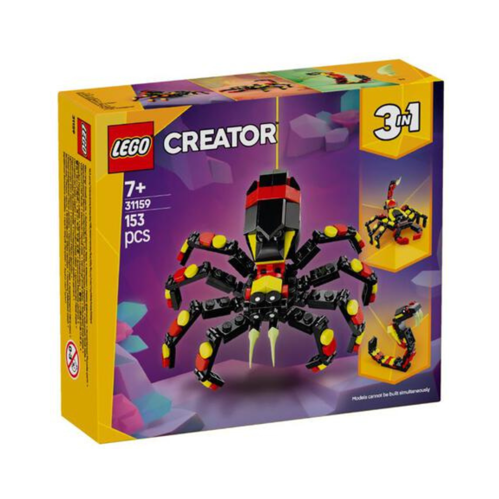 LEGO Creator 3 in 1 Wild Animals: Surprising Spider 31159