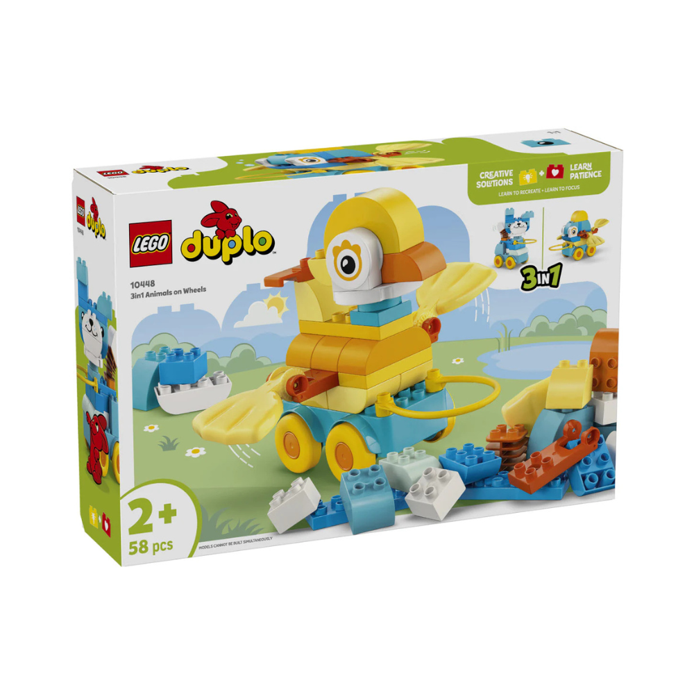 LEGO DUPLO 3in1 Animals on Wheels 10448