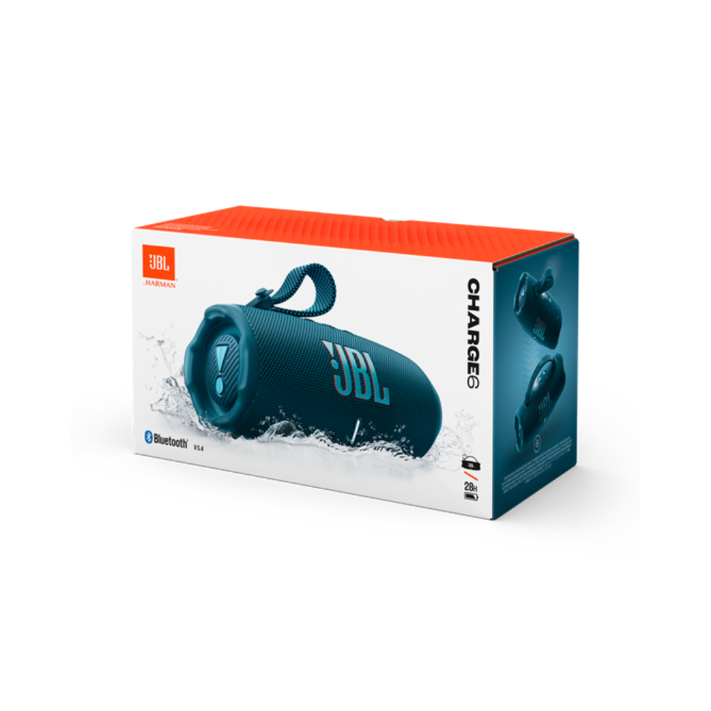 JBL Charge 6 Portable waterproof speaker (Blue)