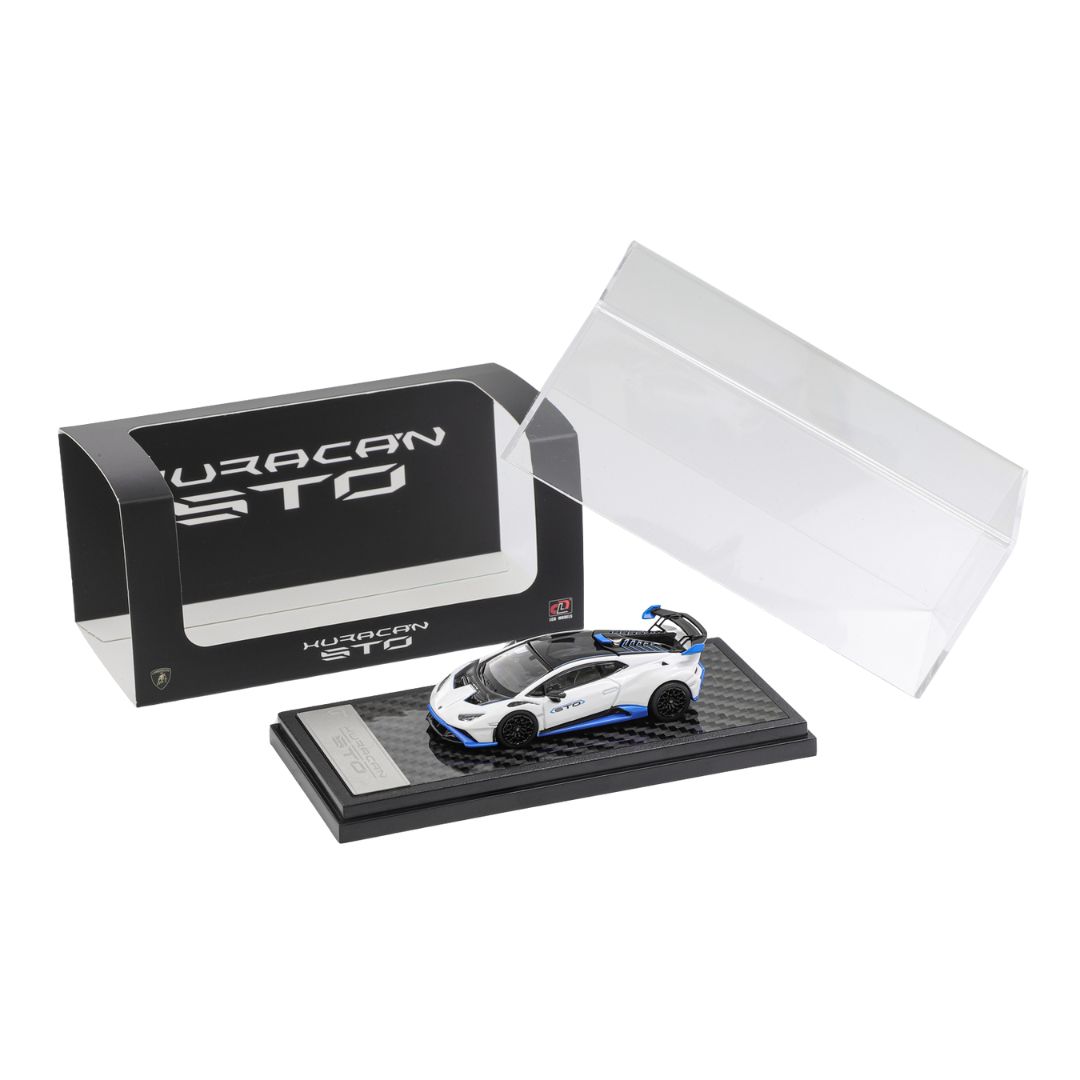 LCD 1/64 Lamborghini Huracan STO (White)