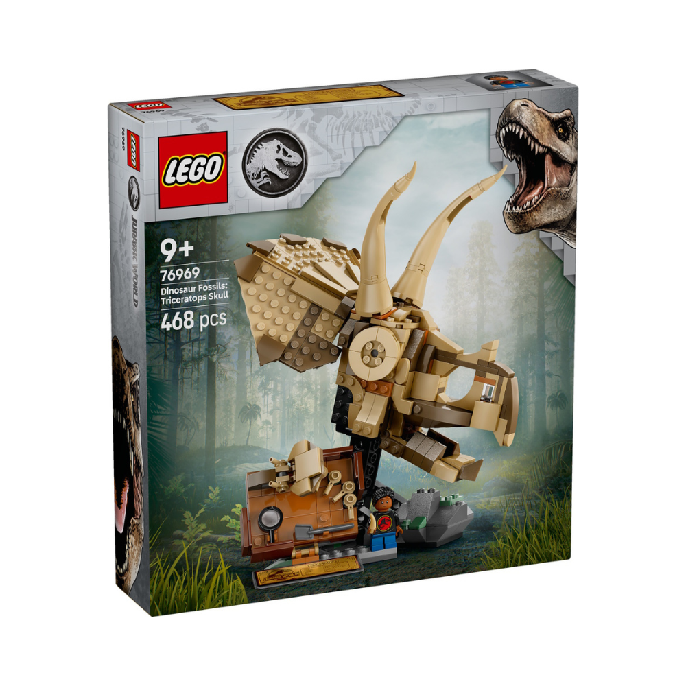 LEGO Jurassic World Dinosaur Fossils: Triceratops Skull 76969